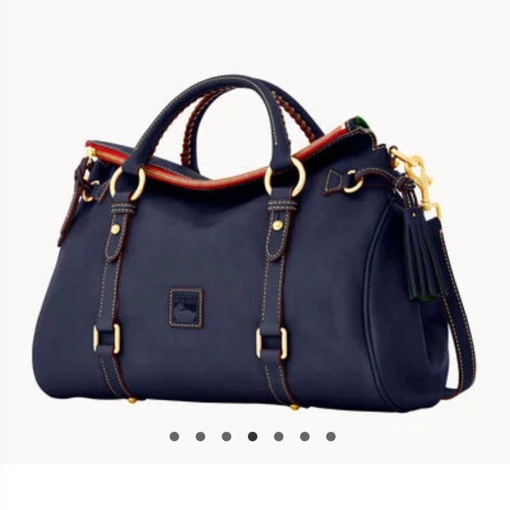 Dooney & Bourke Large Satchel -Navy